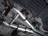 AWE Touring Edition Exhaust for Dodge Durango 3.6 / 5.7 - Diamond Black Tips - Mounted